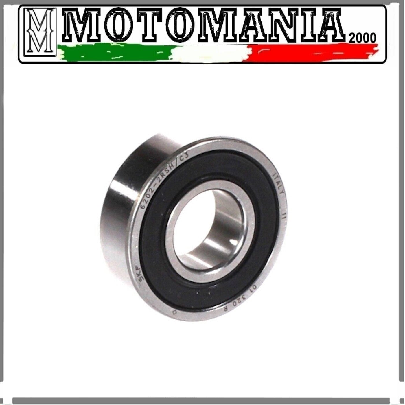 100200370 CUSCINETTO TAMBURO 6202-2RSH 20MM 15x35x11 PER PIAGGIO / APRILIA *