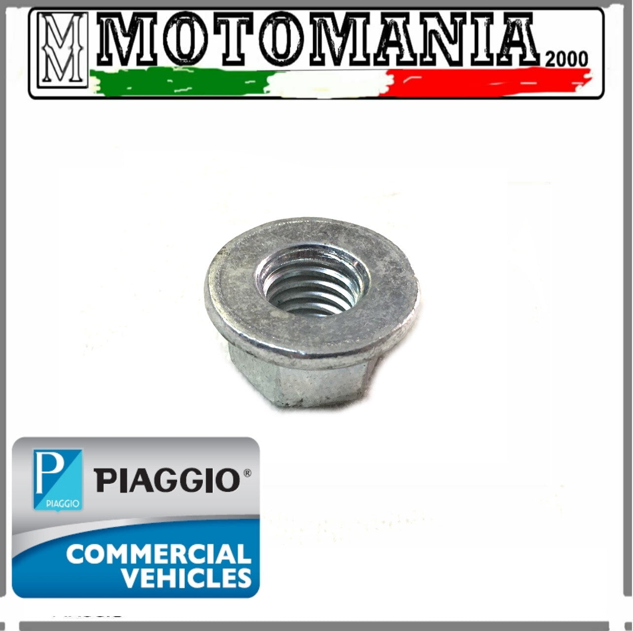 Vespa PX 200 1998-2001 SELF-LOCKING NUT BELL CLUTCH ORIGINAL PIAGGIO *