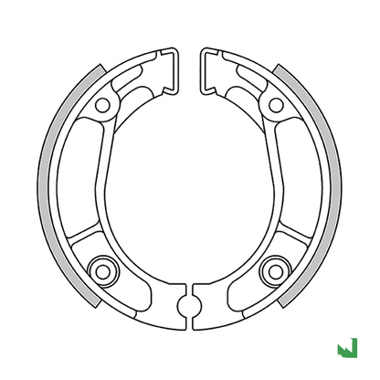 GF1178 - NEWFREN GANASCE TAMBURO FRENO HONDA