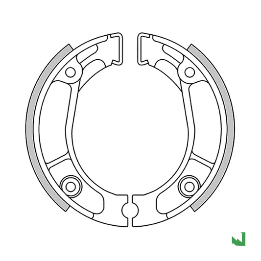 GF1178 - NEWFREN GANASCE TAMBURO FRENO HONDA