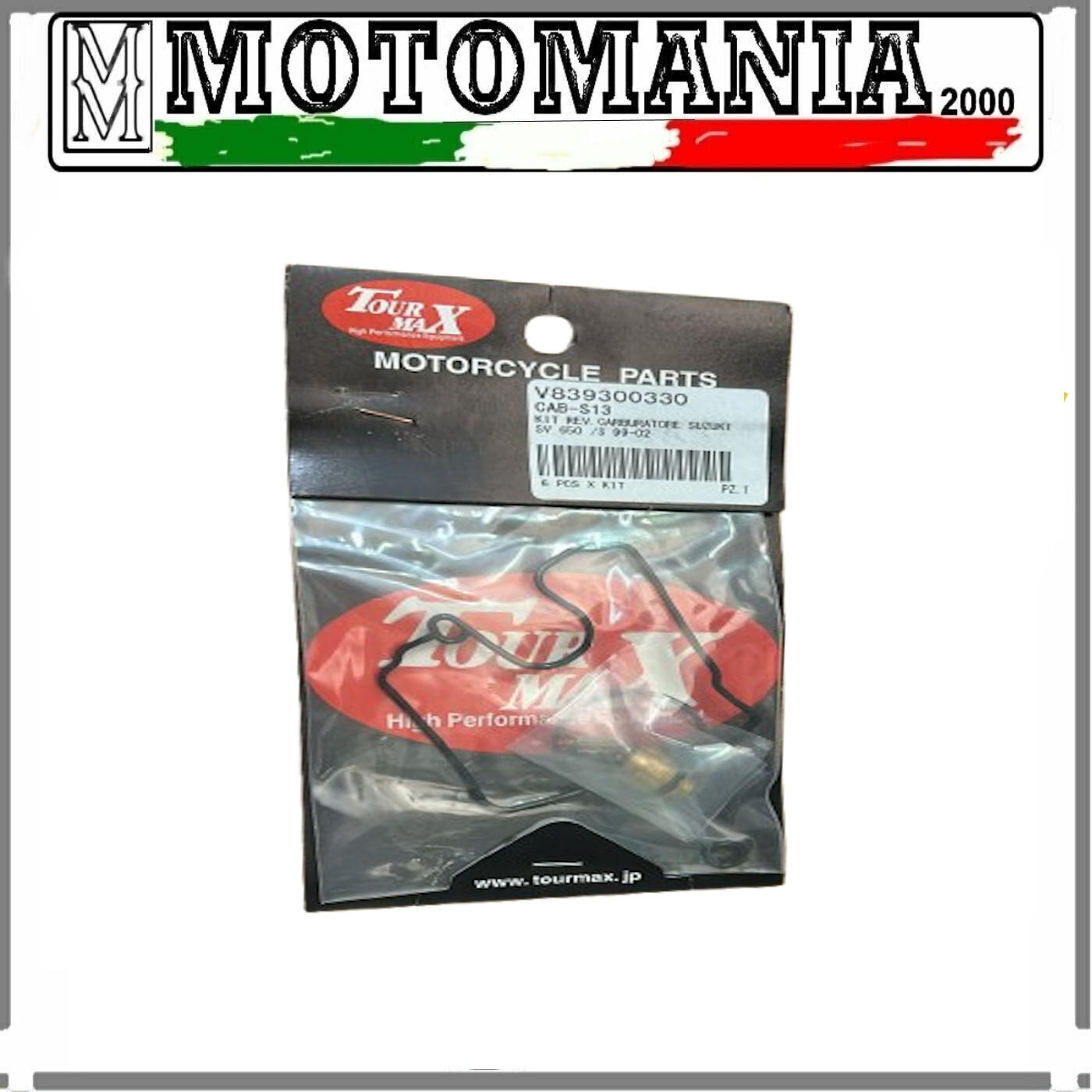 Kit di riparazione del carburatore Tourmax - CAB-S13 per SUZUKI SV650/S 99-02
