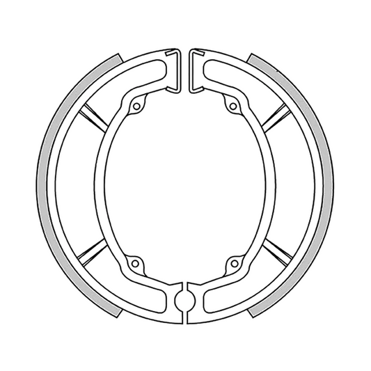 GF1158 -  NEWFREN coppia ganasce freno ant o post Per SUZUKI (descrizione)