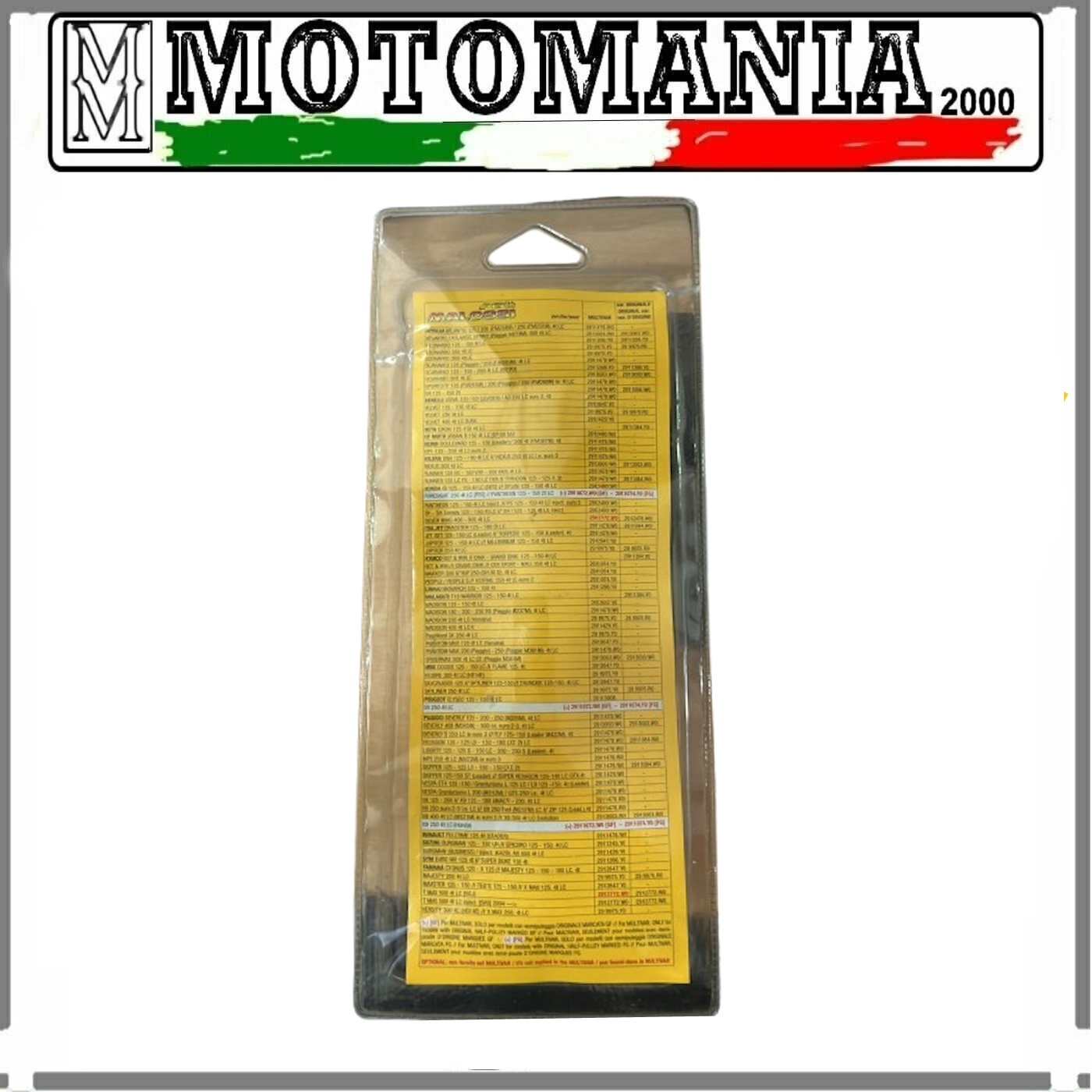 2912772.W0 - MALOSSI MOLLA CONTRASTO VARIATORE BIANCA  con ø esterno 71x129 mm