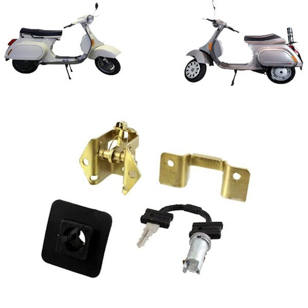 121790733  KIT SERRATURA SELLA - PIAGGIO PK XL  50/125  *