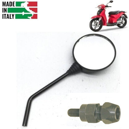 SPECCHIETTO DESTRO COMPLETO DI ADATTATORE DX PER APRILIA SCARABEO 50-100CC   *