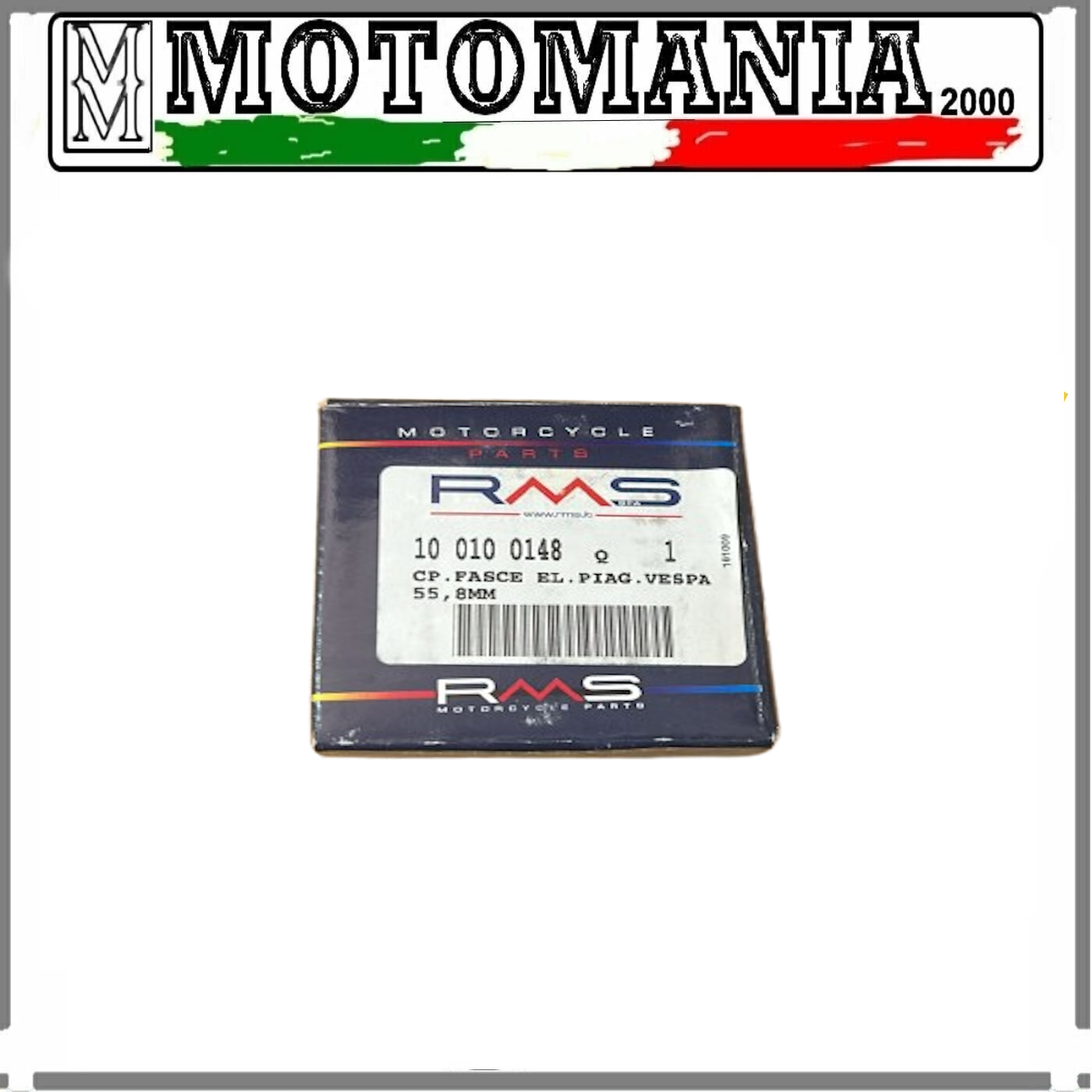 100100148 - RMA Kit fasce elastiche Piaggio Vespa-Ape 100cc 55,8mm