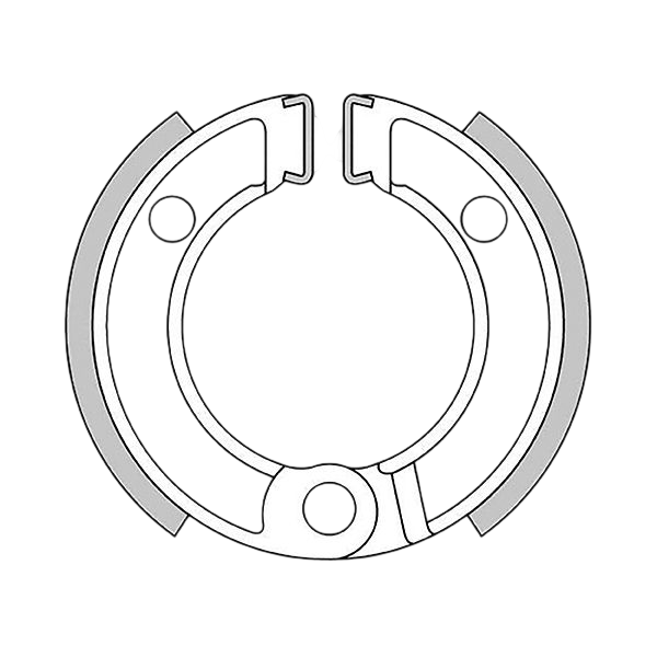 GF1093 -  NEWFREN GANASCE FRENO PER HONDA/PEUGEOT/SUZUKI/YAMAHA (DESCRIZIONE)