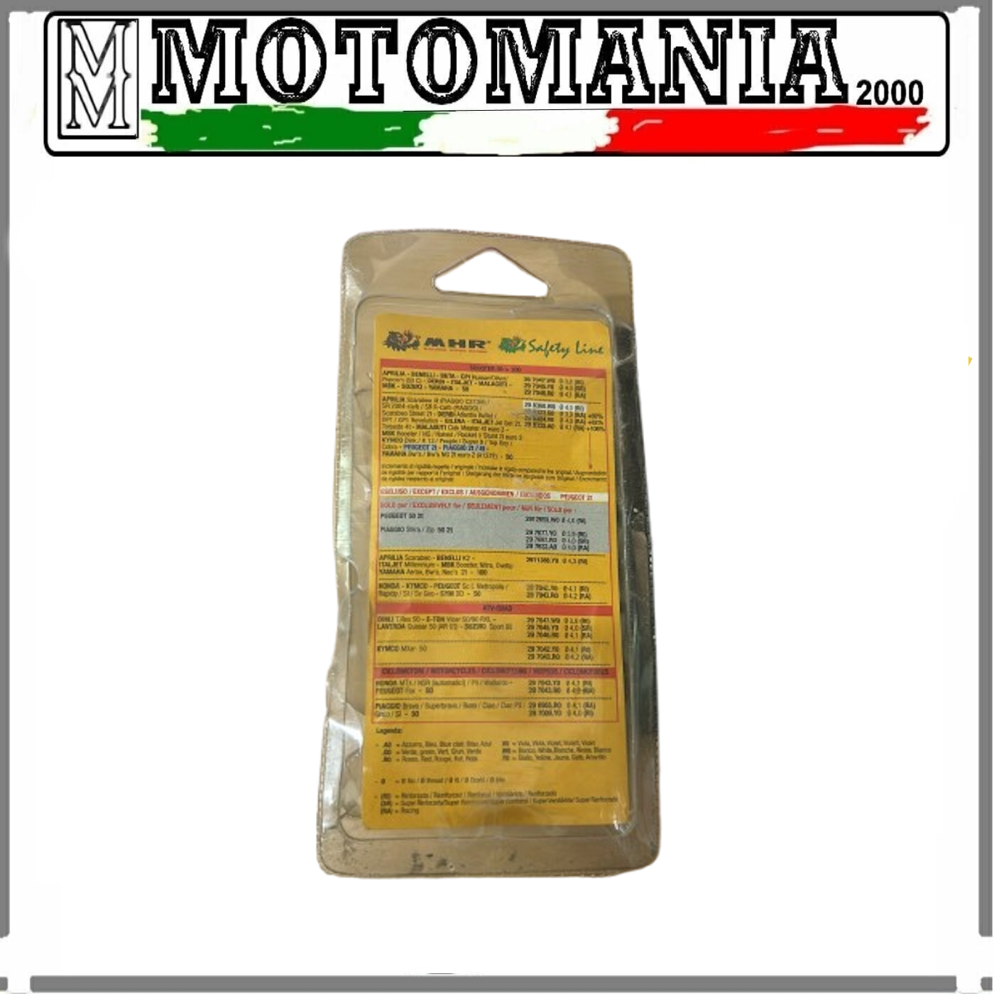 297047.W0 - MALOSSI MOLLA DI CONTRASTO VARIATORE BIANCA Ø ESTERNO 53,10X110 MM