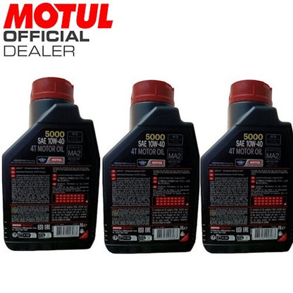 104054 OLIO MOTORE  MOTUL  5000 10W40 4T - 3L  *