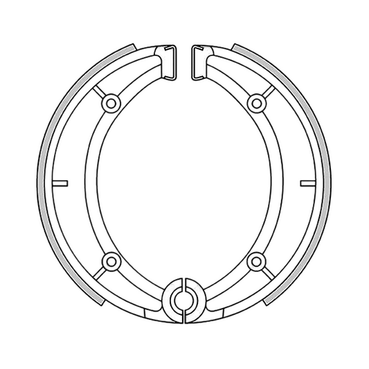 GF0203 - GANASCE FRENO POSTERIORE NEWFREN CAGIVA  SST LOW RIDER 125 1983