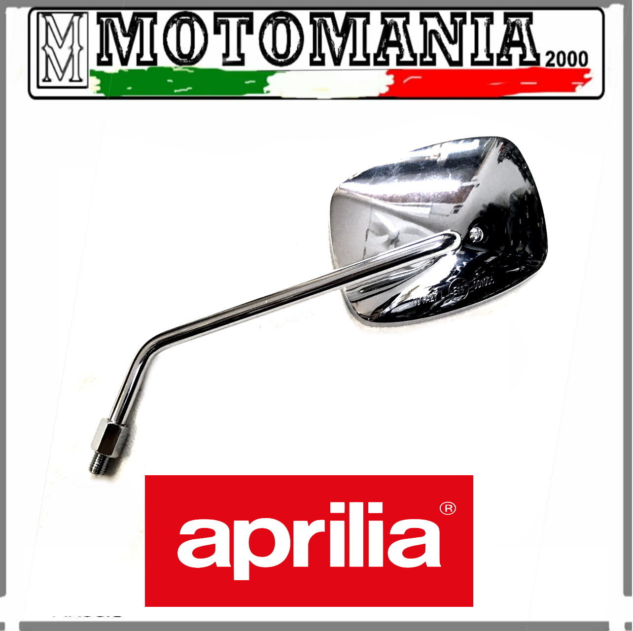 CHROME REARVIEW MIRROR SX APRILIA SCARABEO 125/150