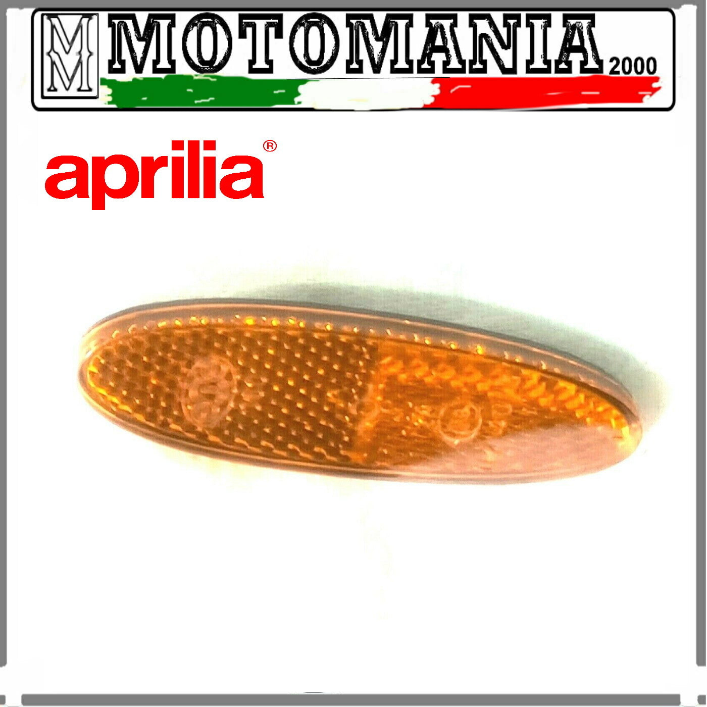 AP8224114 ORIGINAL APRILIA AMBER OVAL FLOODLIGHT FOR MOJITO