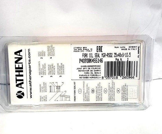 P40FORK455146 KIT PARAOLI FORCELLA  35X48X8-10,5 PIAGGIO X8 125 -04-06