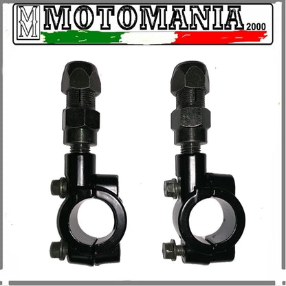 CP DI SUPPORTI UNIVERSALI PER SPECCHIETTI RETROVISORI COMPLETI DI ADATTATORE *