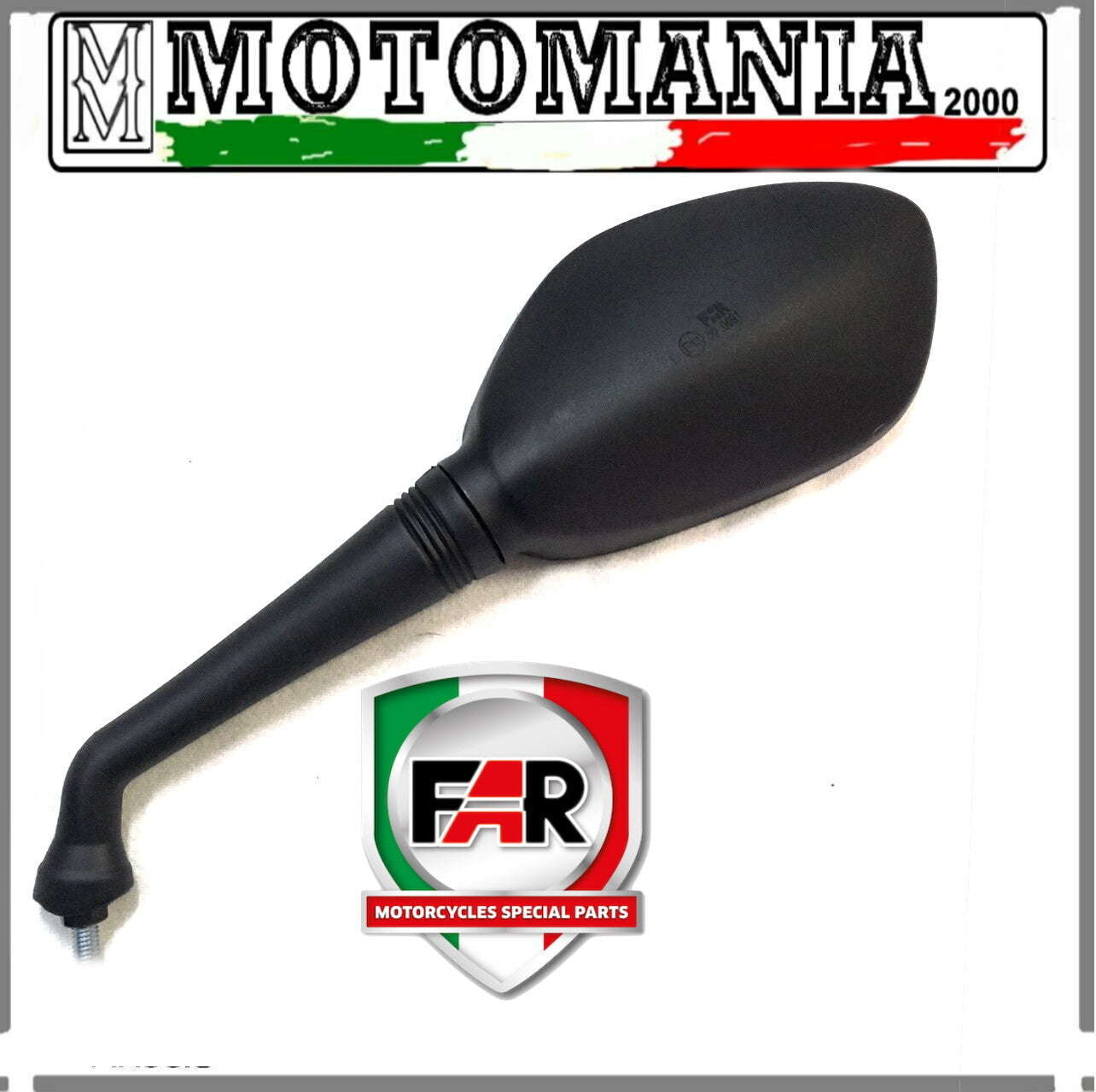 BLACK SX REARVIEW MIRROR FOR YAMAHA X-CITY 125/150