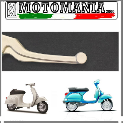 COPPIA LEVE BIANCHE IN PLATIS.VESPA 50 SPECIAL-ET3-PK 50 PRIMAVERA-PX 125 A 200*