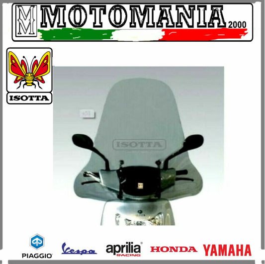 WINDSCREEN ISOTTA YAMAHA FLAME 125 R E51 + A/78 MOUNT *