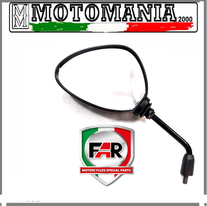 SPECCHIO RETROVISORE NERO SX PER MALAGUTI CENTRO 50 125 160  PASSWORD 250