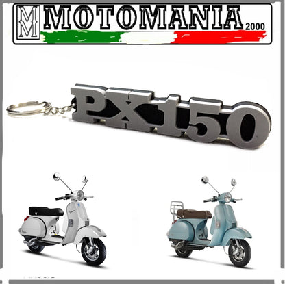 Soft Rubber Keychain for Piaggio Vespa PX 150