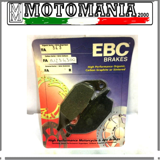 R1234300 CP PASTIGLIE FRENO EBC FA343  HONDA XLV125 VARADERO 01/CBR R 125/150  *