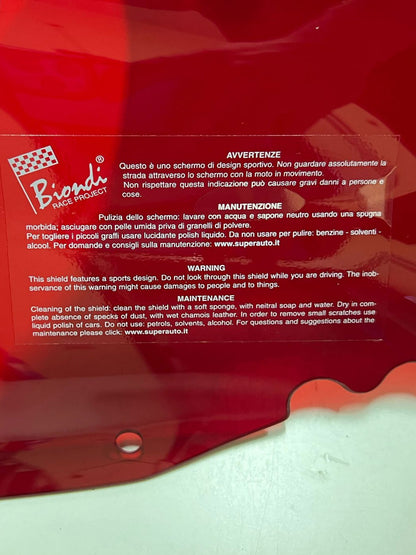 8010088 CUPOLINO PER MOTO - YAMAHA R6 COLORE ROSSO
