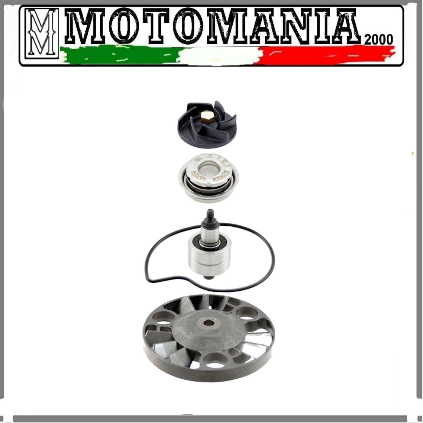 KIT REVISIONE POMPA ACQUA PIAGGIO, MALAGUTI, GILERA, DERBI E APRILIA