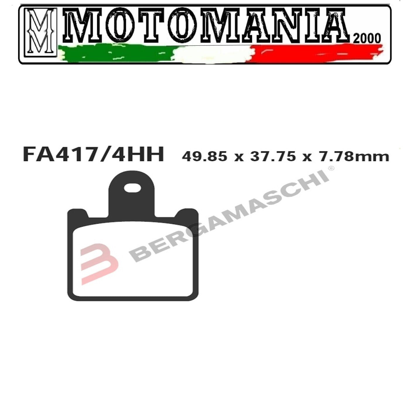 R1841704   SET PASTIGLIE ANTERIORE HH KAWASAKI ZX-6R  *