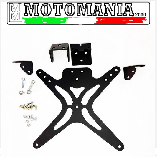 UNIVERSAL LICENSE PLATE HOLDER FOR MOTORCYCLES AND SCOOTERS *