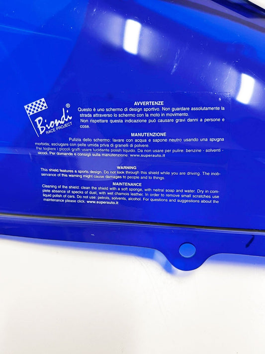 8010107 CUPOLINO PER MOTO - YAMAHA R1 - BLU'