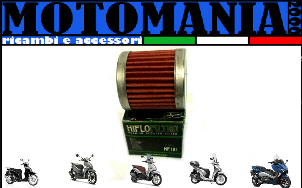 E1718100 FILTRO OLIO HIFLO APRILIA HABANA 125 HF 181  *