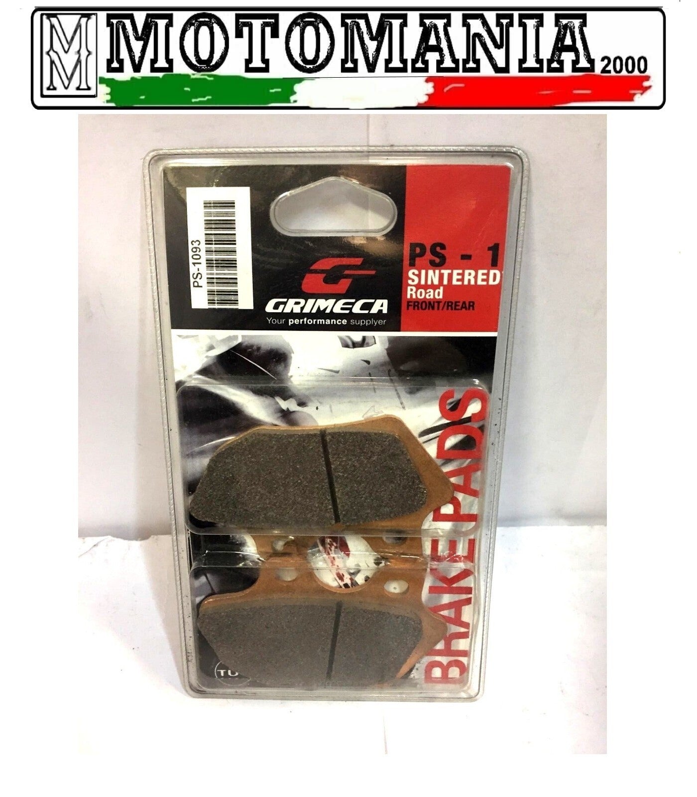 PS-1093 CP BRAKE PADS GRIMECA DX-SX-HARLEY XLR SPORTSTER K2-K3 *