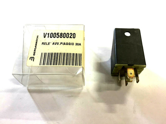 V100580020 TELERUTTORE RELE' AVV. 30 A PIAGGIO VESPA ET4 125-96-99 -X9 EVO 500-0