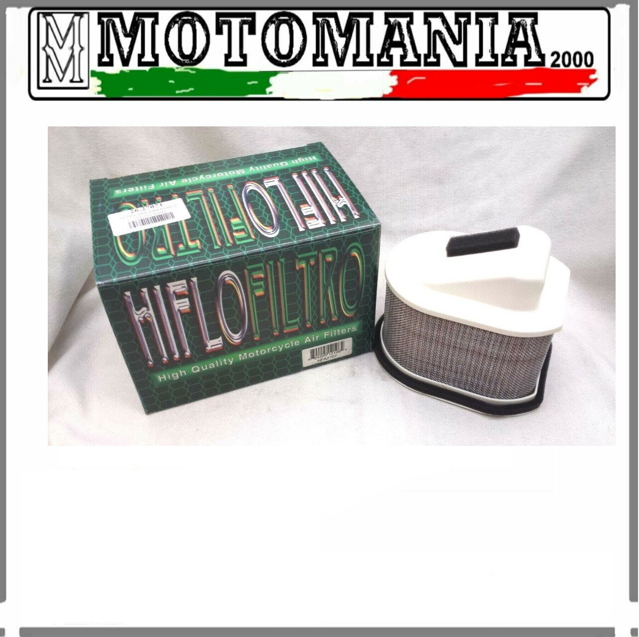 AIR FILTER HIFLO 2707 KAWASAKI Z 750 S 2006 KAWASAKI Z R ABS ZR750 11/12