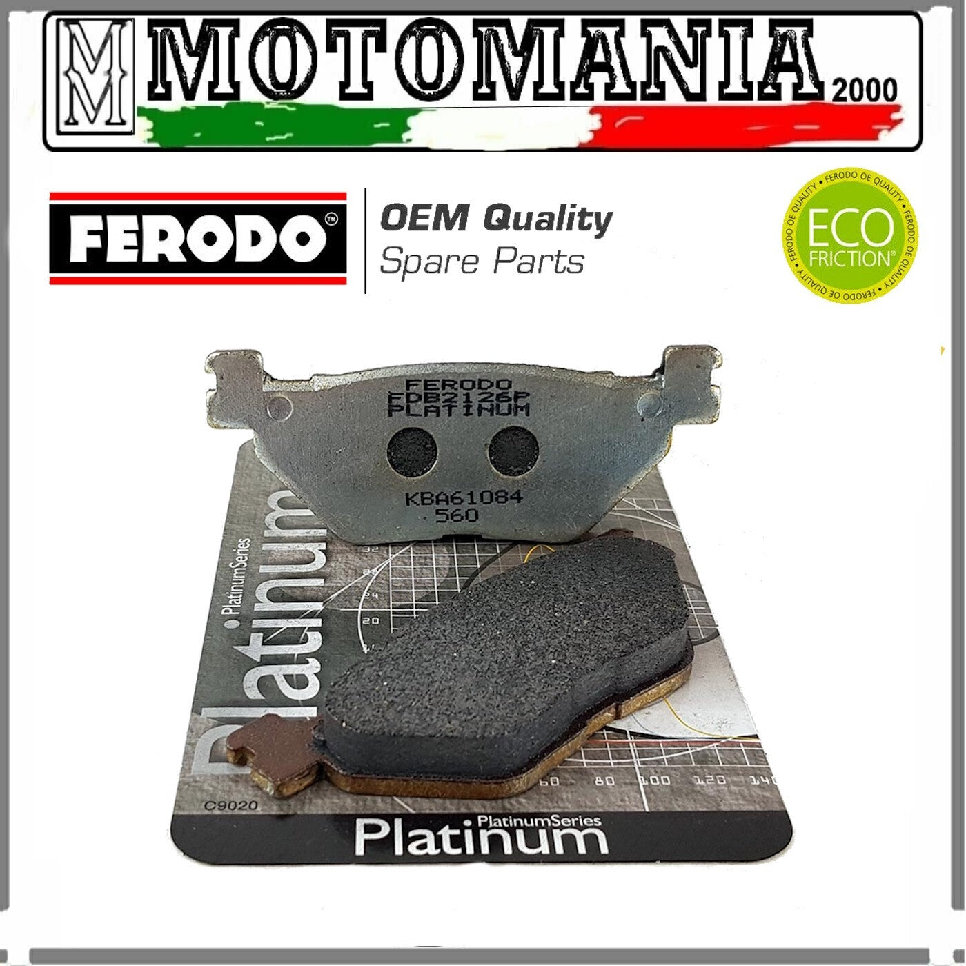 PASTIGLIE FRENO PLATINUM PER YAMAHA T-MAX *