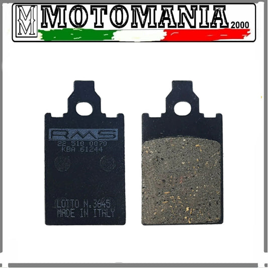 PASTIGLIE FRENO ORGANICHE MALAGUTI F12 PHANTOM/F15 FIREFOX / APRILIA AF1  RS 50*