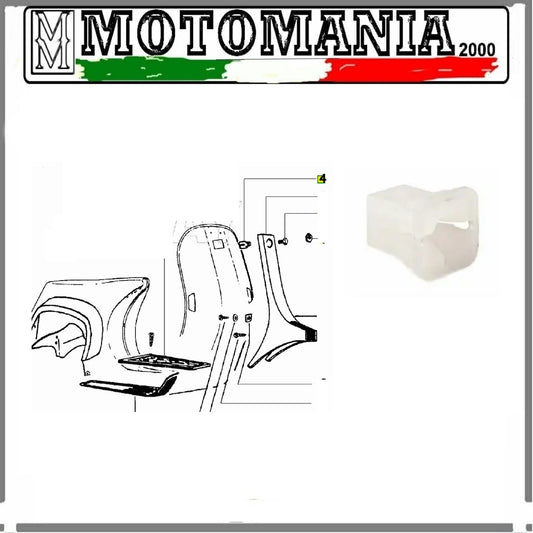 TASSELLO FISSAGGIO CALANDRA MASCHERA ANTERIORE PIAGGIO - VESPA PX/PK/RUSH N  *