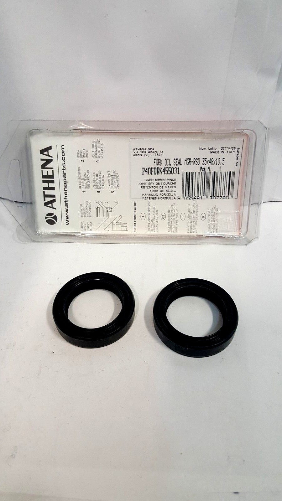 P40FORK455031 KIT PARAOLI FORCELLA 35X48X10,5 YAMAHA TX 750 -73-74