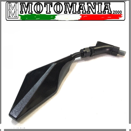 UNIVERSAL CARBON BLACK RIGHT REARVIEW MIRROR