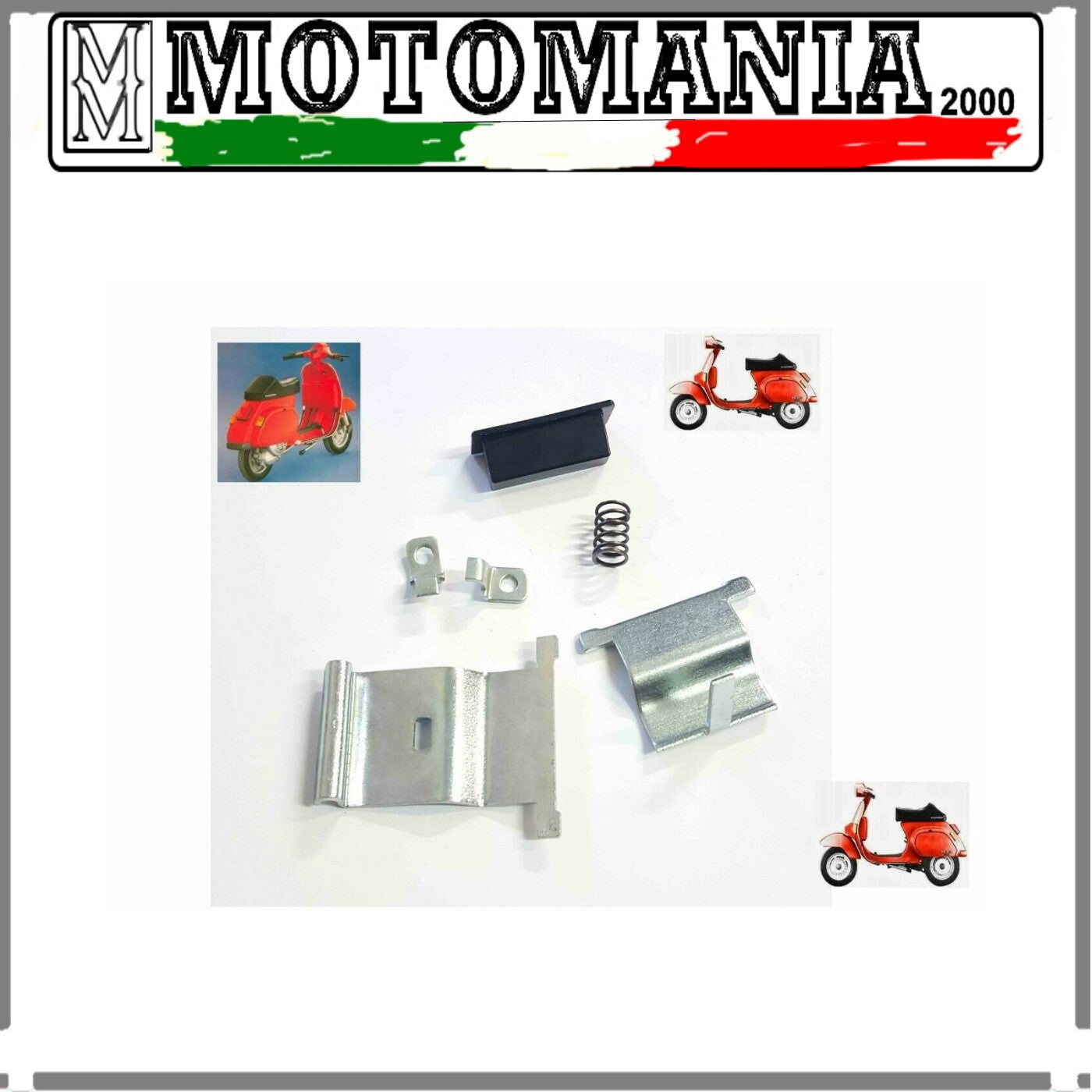 KIT SERRATURA SPORTELLO BAULETTO PORTA OGGETTI VESPA PK 50 S V5X2T ('82-'84) *