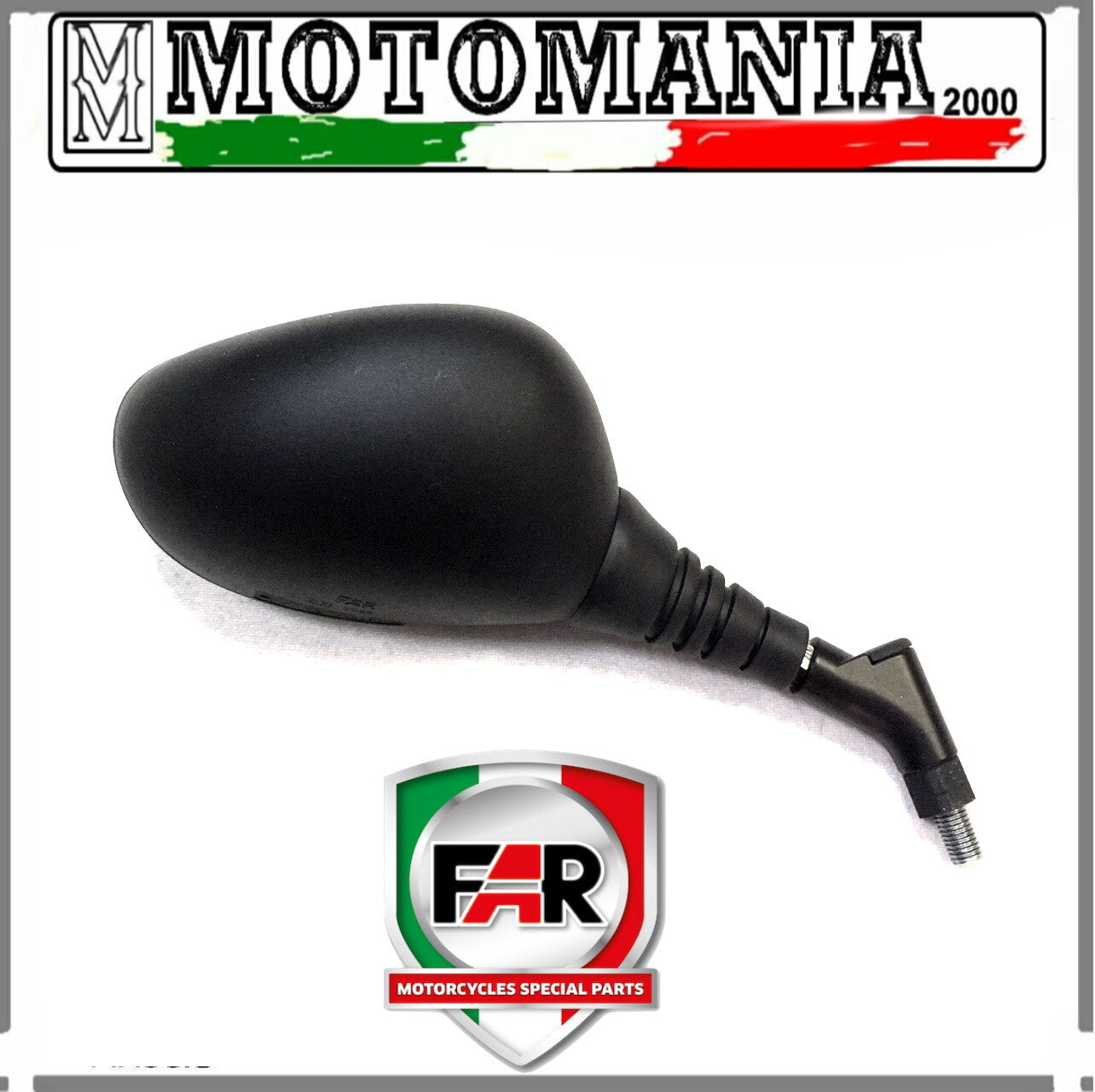 BLACK RIGHT REARVIEW MIRROR FOR MBK SKYLINER 250