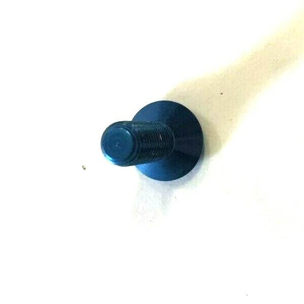 VITE PER CARENE  IN ERGAL TESTA BOMBATA E SVASATA COLORE BLU 5X15 *
