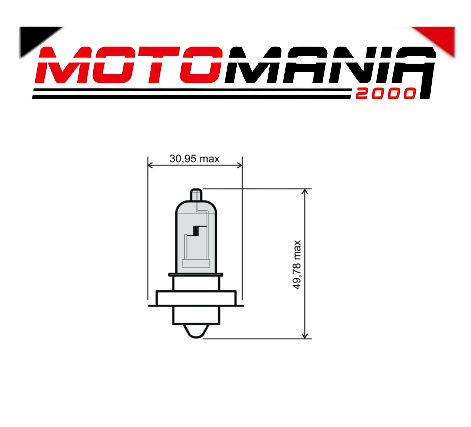 LAMPADINA FLOSSER 6V 15W SB 25 P26S