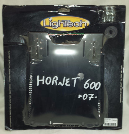 PTRHH607NER LIGHTECH PORTATARGA REGOLABILE HONDA HORNET 600 DAL 2007