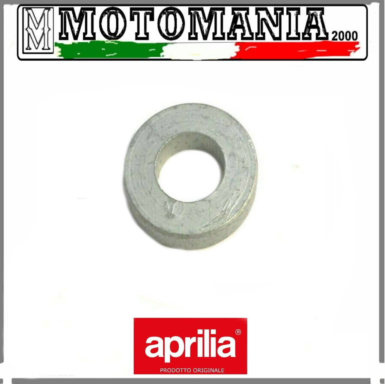 AP8121218 DISTANZIALE BIALETTA ORIG.APRILIA LEONARDO 125/150 97-01 ST 99-04 *