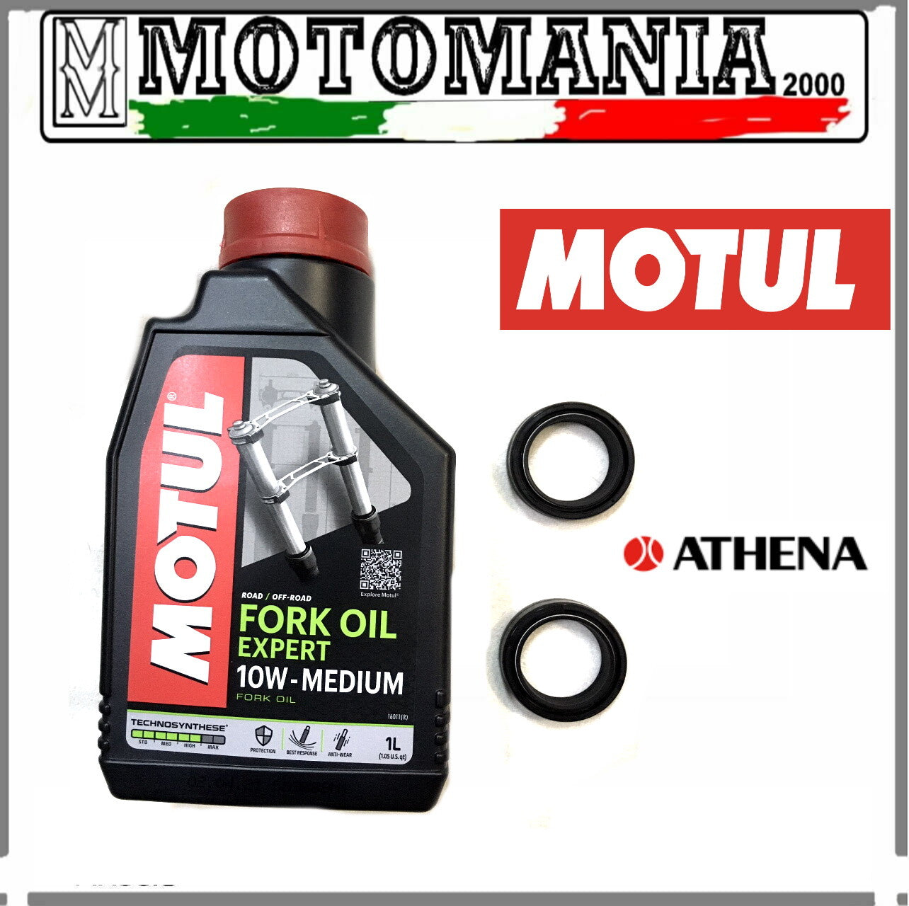 MOTUL GILERA 125 86-90 35X48X11 10W FORK OIL + OIL KIT