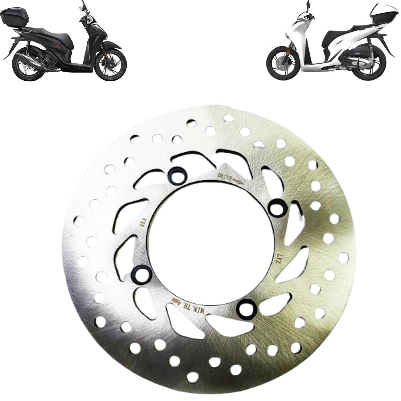 225162260 REAR BRAKE DISC HONDA SH 125-150CC 2010 *