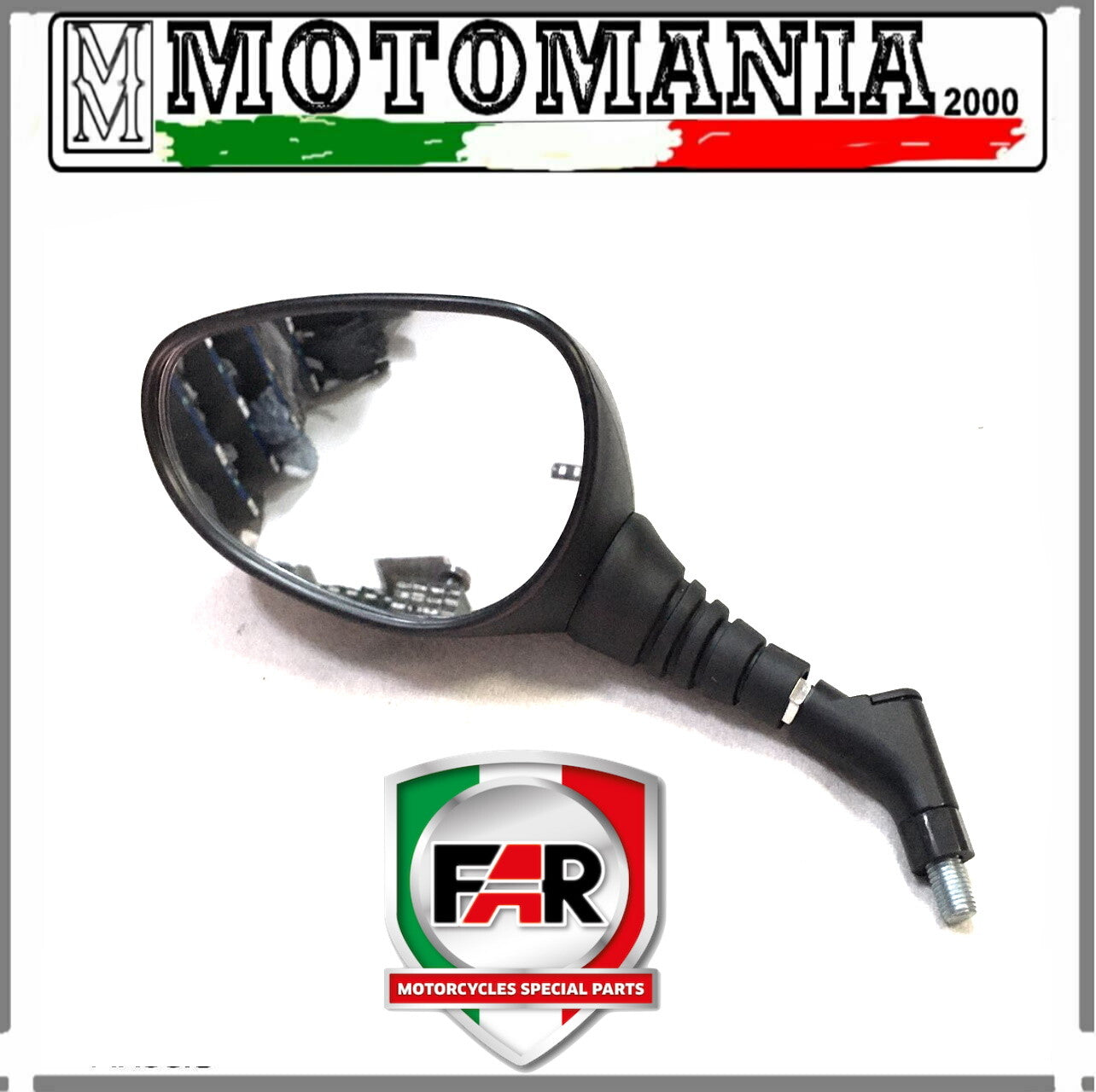 BLACK SX REARVIEW MIRROR FOR MBK SKYLINER 250