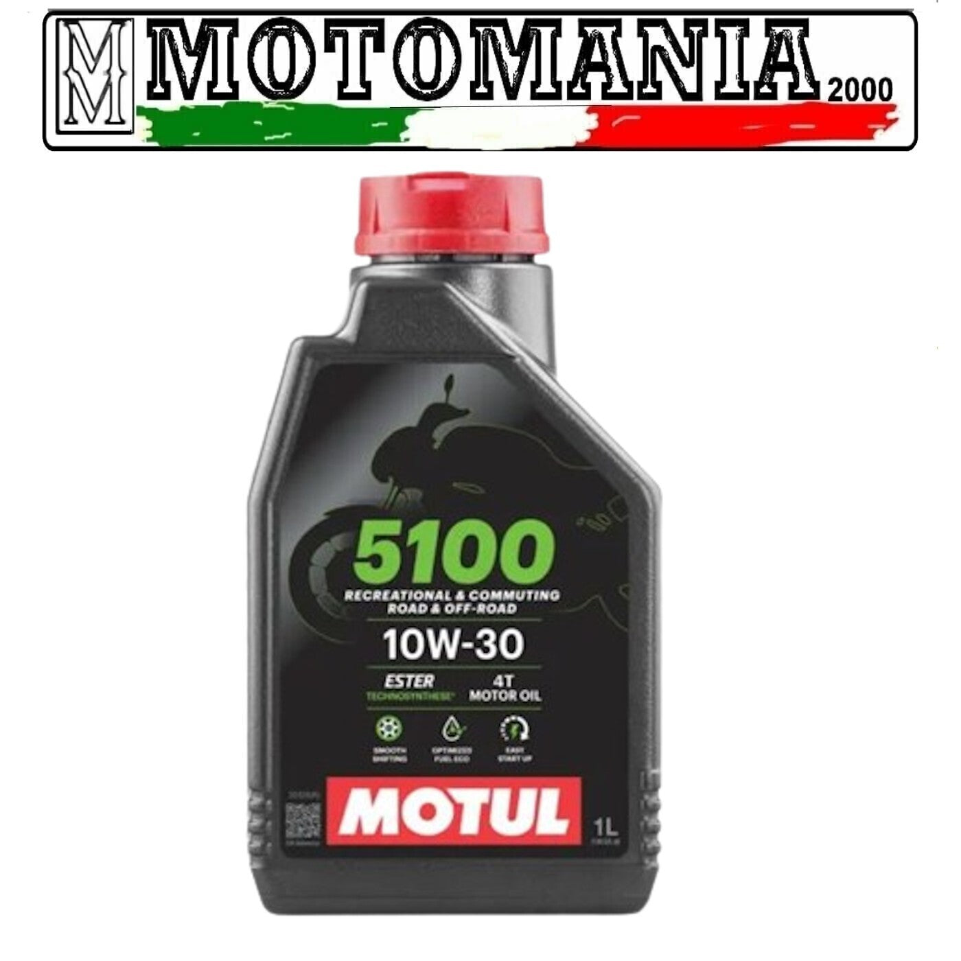 123011/S   OLIO MOTORE MOTUL 5100 10W-30 4T - 1L  *