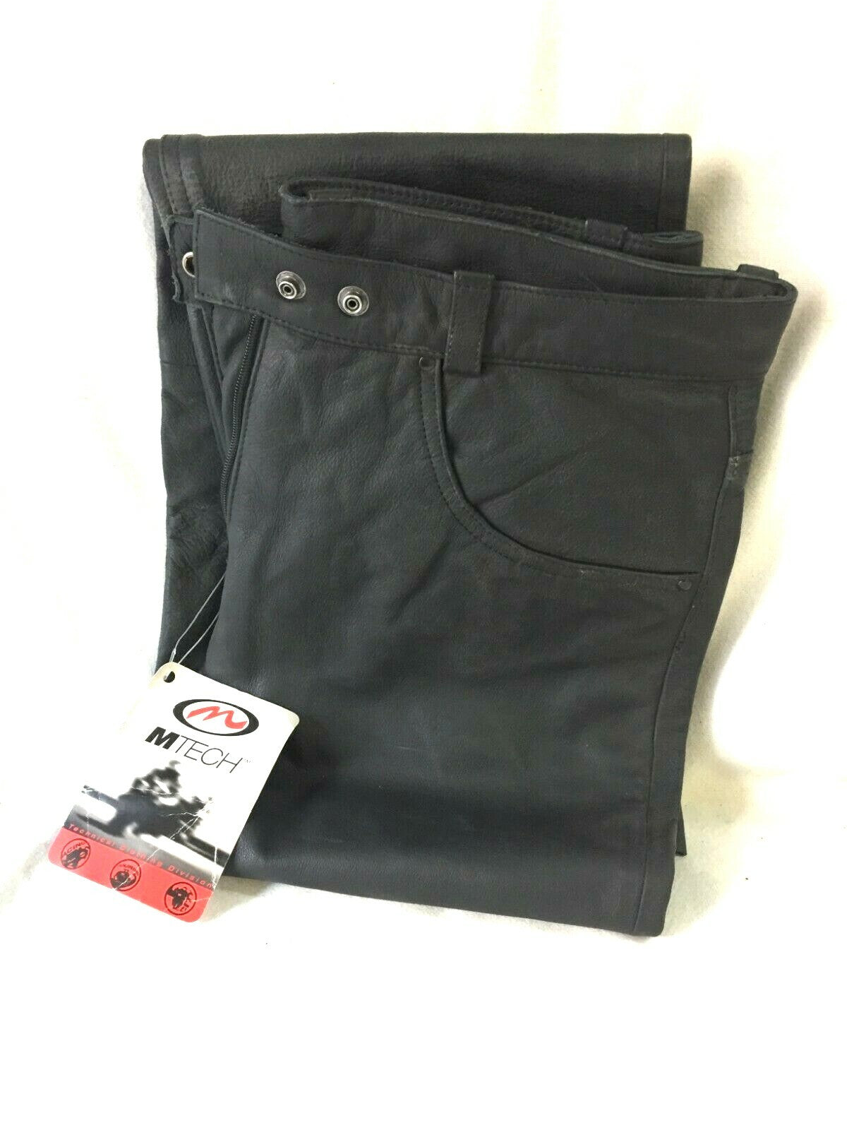 PANTALONE LADY PER MOTO DI  PELLE TG.46 M-TECH