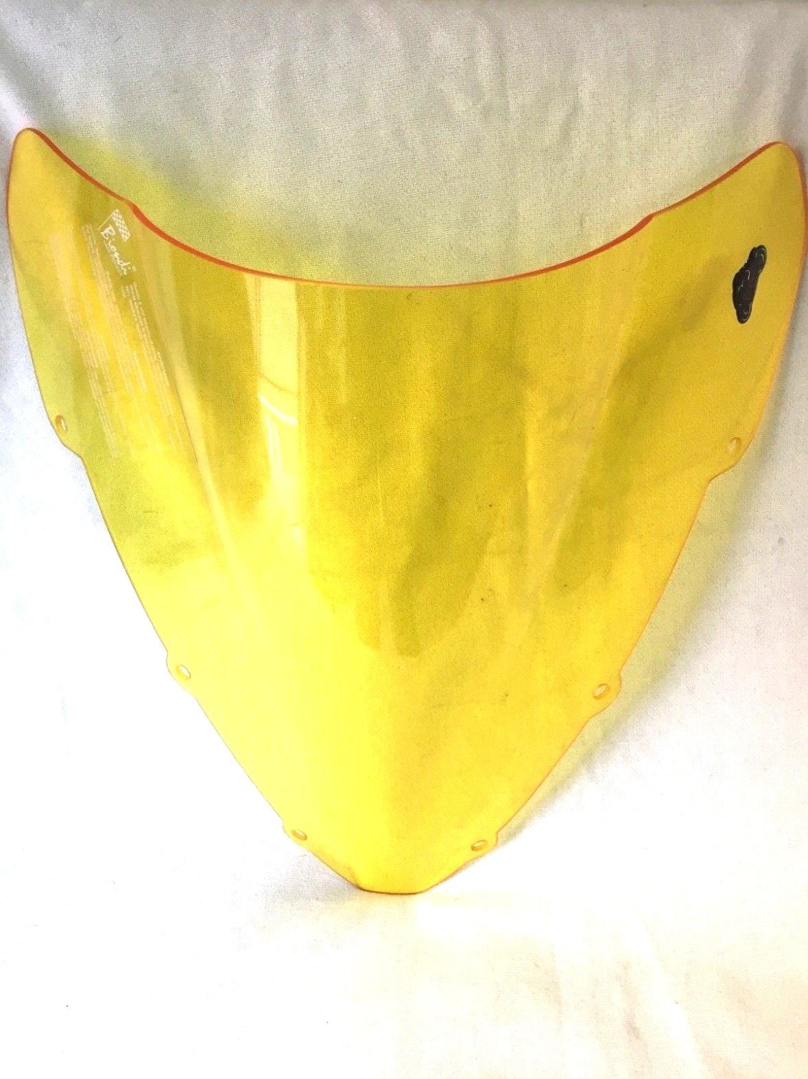 CUPOLINO SPOILER PER HONDA CBR 600 PLEX WINDSHIELD GIALLO  COD.8010084*